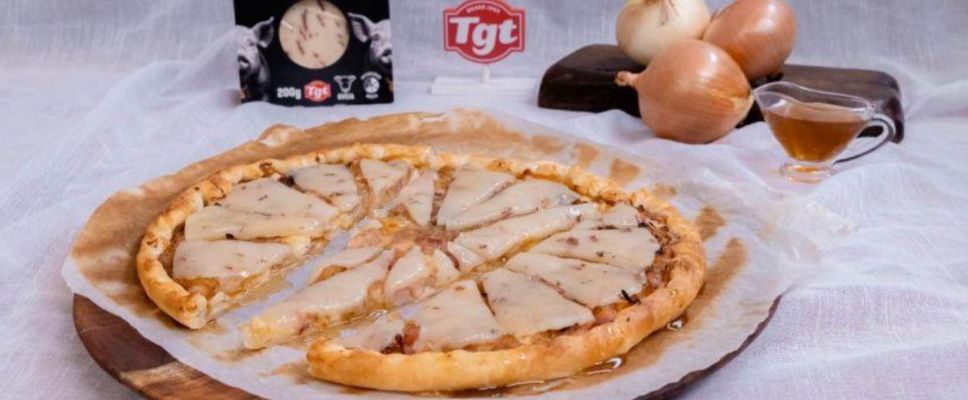 Pizza de hojaldre con Ahuyentalobos Jamon